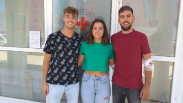 Dominik, Larisa i Luka novi darivatelji krvi -Foto Crveni križ Poreč