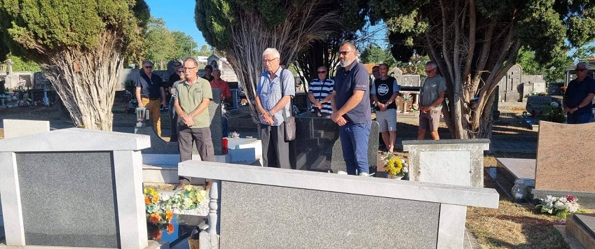 Polaganje vijenaca u Funtani 04.08.2022.