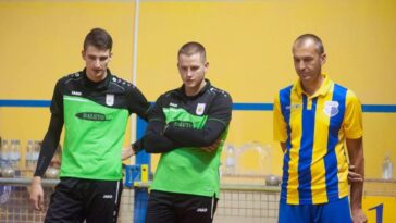 Porečan Marino Križmanić (desno) i Zagrepčani Luka Gašpar i Filip Matijašić