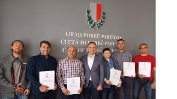 Darivatelji krvi kod gradonačelnika Peršurića - Foto Grad Poreč