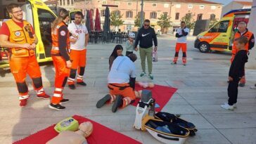 Foto Grad Poreč - Svjetski dan oživljavanja u Poreču