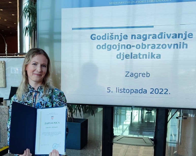 Valentina Milohanić - Foto OŠ Tar-Vabriga