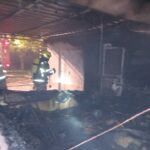 Požar u Kapetanovoj Stanciji - Foto Vatrogasci Poreč