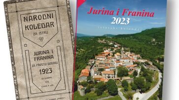Jurina i Franina - Kalendar za 2023. - PR fotografija izdavača