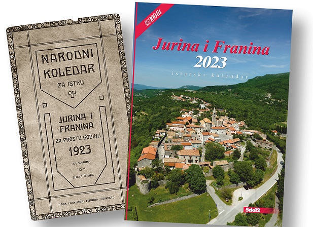 Jurina i Franina - Kalendar za 2023. - PR fotografija izdavača