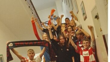 Foto Osnovna škola Tar-Vabriga - zajedničko gledanje utakmice