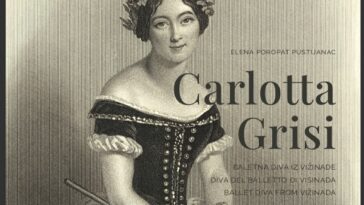 Naslovnica monografije o Carlotti Grisi - Foto Općina Vižinada