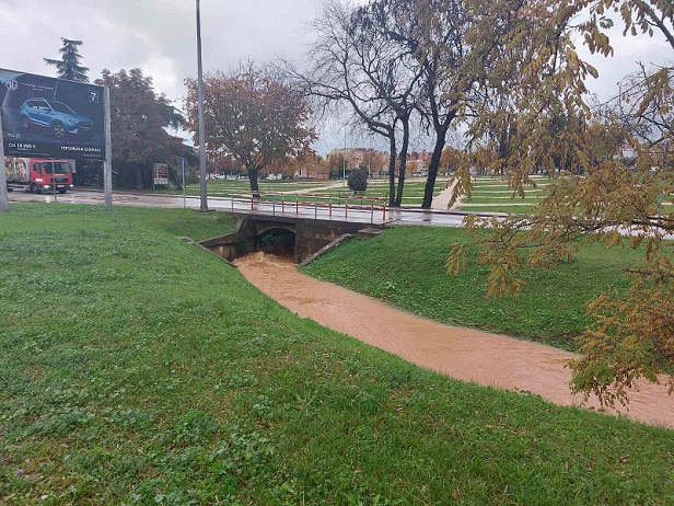 Ogromne količine kiše - Foto Grad Poreč