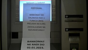 Zbog promjene valute neki bankomati ne rade. Photo: Marko Lukunić/PIXSELL