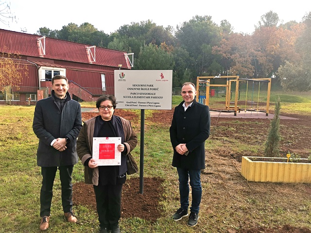 Senzorni park u OŠ Poreč - Foto Tanja Kocijančić 19-12-2022