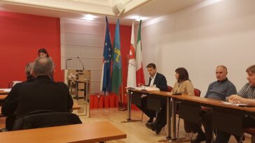 Detalj sa zadnje sjednice Gradskog vijeća Novigrada