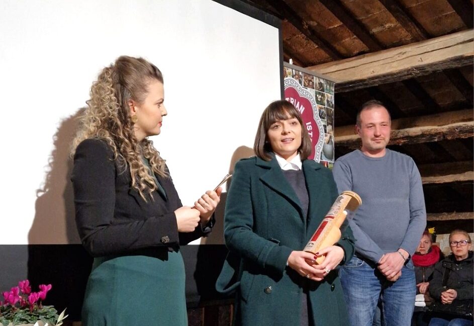Lenka Šajina na dodjeli nagrada u Vodnjanu