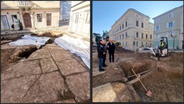 Foto Tanja Kocijančić - Grad Poreč - Marafor tijekom arheološkog istraživanja 2023.