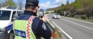 policija mup mjerenje brzine radar