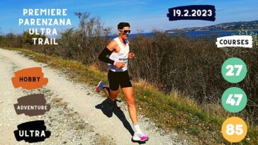 Plakat manifestacije Parenzana Ultra Trail
