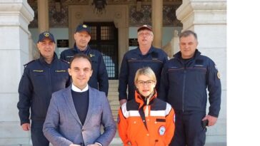 Grad Poreč foto prijem hitne vatrogasci policija