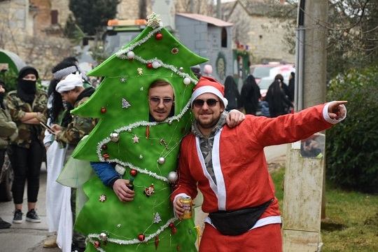 Maškarana povorka u Červaru - Foto Grad Poreč