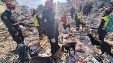 Spasilački tim u Turskoj - Foto Ravnateljstvo civilne zaštite RH - MUP