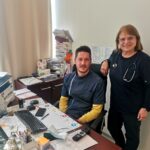 Dr. Vesna Janko RAdovan s tehničarkom Darkom Matošovićem - Foto Tanja Kocijančić