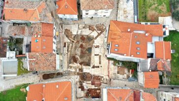 Arheološka istraživanja iz zraka - Marafor Poreč