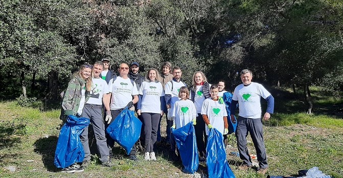 Foto Eko aktivisti Vodnjanštine i Ližnjana na Bunarini