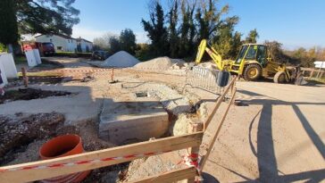 Gradnja vodovodne mreže - Foto Grad Poreč
