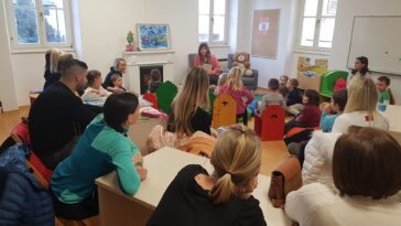 Foto Gradska knjižnica Poreč - Ilustracija - Radionica za djecu