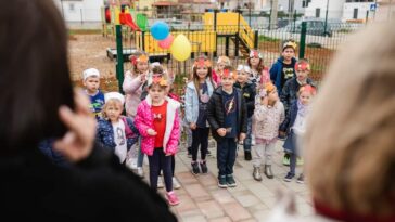 S otvorenja novog igrališta u vrtiću u Žbandaju - Foto Grad Poreč
