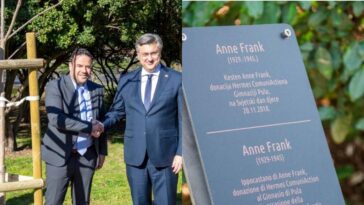 Otvorenje Parka Anne Frank - Foto Grad Pula
