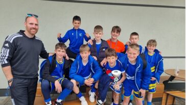 Foto Osnovna škola Finida - mali nogometaši 5. i 6. razreda prvaci