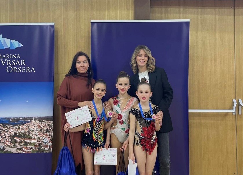 Foto KRSG Poreč ritmička gimnastika galatea cup vrsar