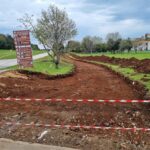 Gradi se nova pješačko-biciklistička staza od Brostolada do marine - Foto Općina Vrsar