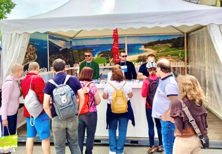 Foto TZ Istarske županije - Istra na bike sajmu u Njemačkoj