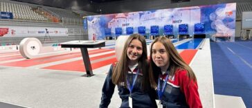 Nina Gašparii i Dora Štetić na Svjetskom prvenstvu 2023.