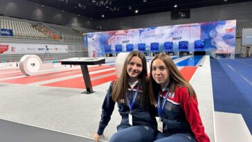 Nina Gašparii i Dora Štetić na Svjetskom prvenstvu 2023.