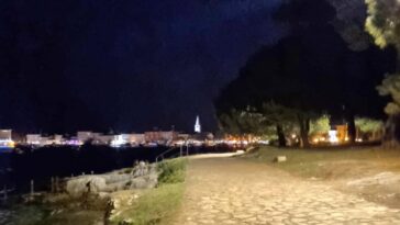 rasvjeta gradsko kupalište poreč