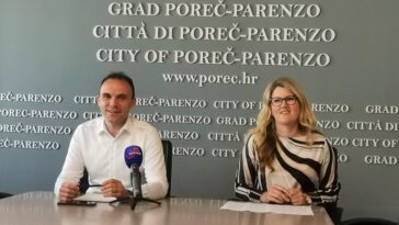 Loris Peršurić i Morena Mičetić - Foto Grad Poreč