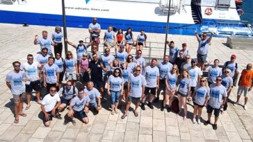 Vježba Coriolanus roničački klub poreč