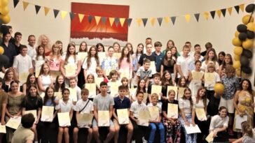 Svi nagrađeni učenici -Umjetnička škola Poreč