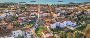 funtana panorama iz zraka