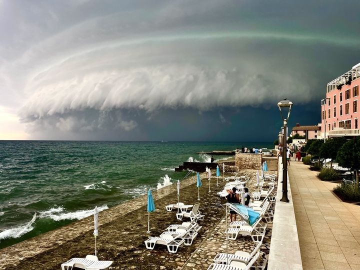 Foto Valentino Luigi Cappellari - Nevrijeme u Novigradu 21-7-2023