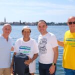 Porečki delfin - Posebno priznanje za Milu Dimitrijević, najstariju sudionicu - Foto Manuel Paljuh