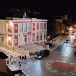 Foto Tanja Kocijančić - Narodni trg u Poreču - kazalište i sjedište Pučkog otvorenog učilišta