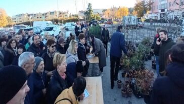 podjela sadnica veliki parking poreč 29-11-2023