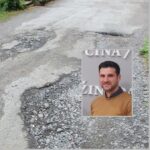 Foto - Općina Vižinada i Pixabay - Ilustracija cesta rupe asfalt marko ferenac