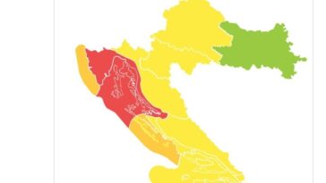 Izvor Foto DHMZ screenshot X