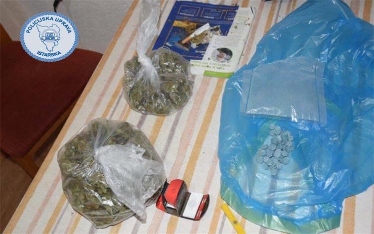 Foto Policijska uprava istarska droga marihuana