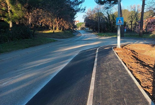 grad poreč asfalt cesta kate pejnović novo naselje