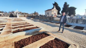 Novi dio groblja u Kašteliru - Foto Tanja Kocijančić