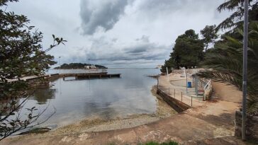 poreč gradsko kupalište plaža